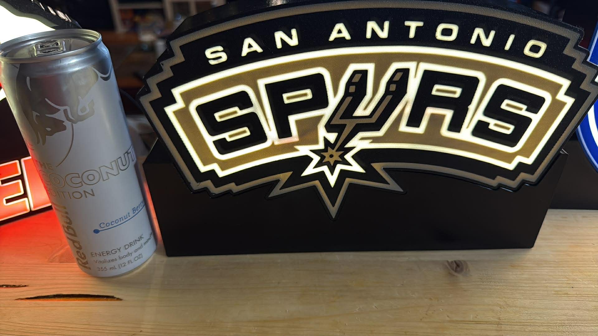 spurs lightbox sign